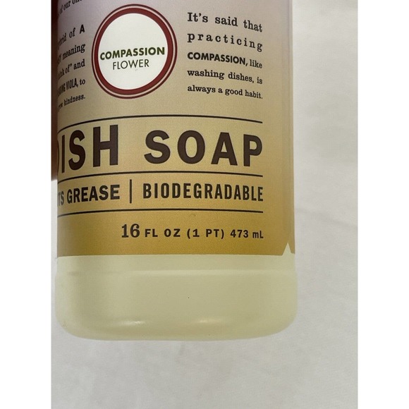 Mrs. Meyer's Clean Day Limited Edition Compassion Flower 16oz Liquid Dish Soap - Picture 3 of 5